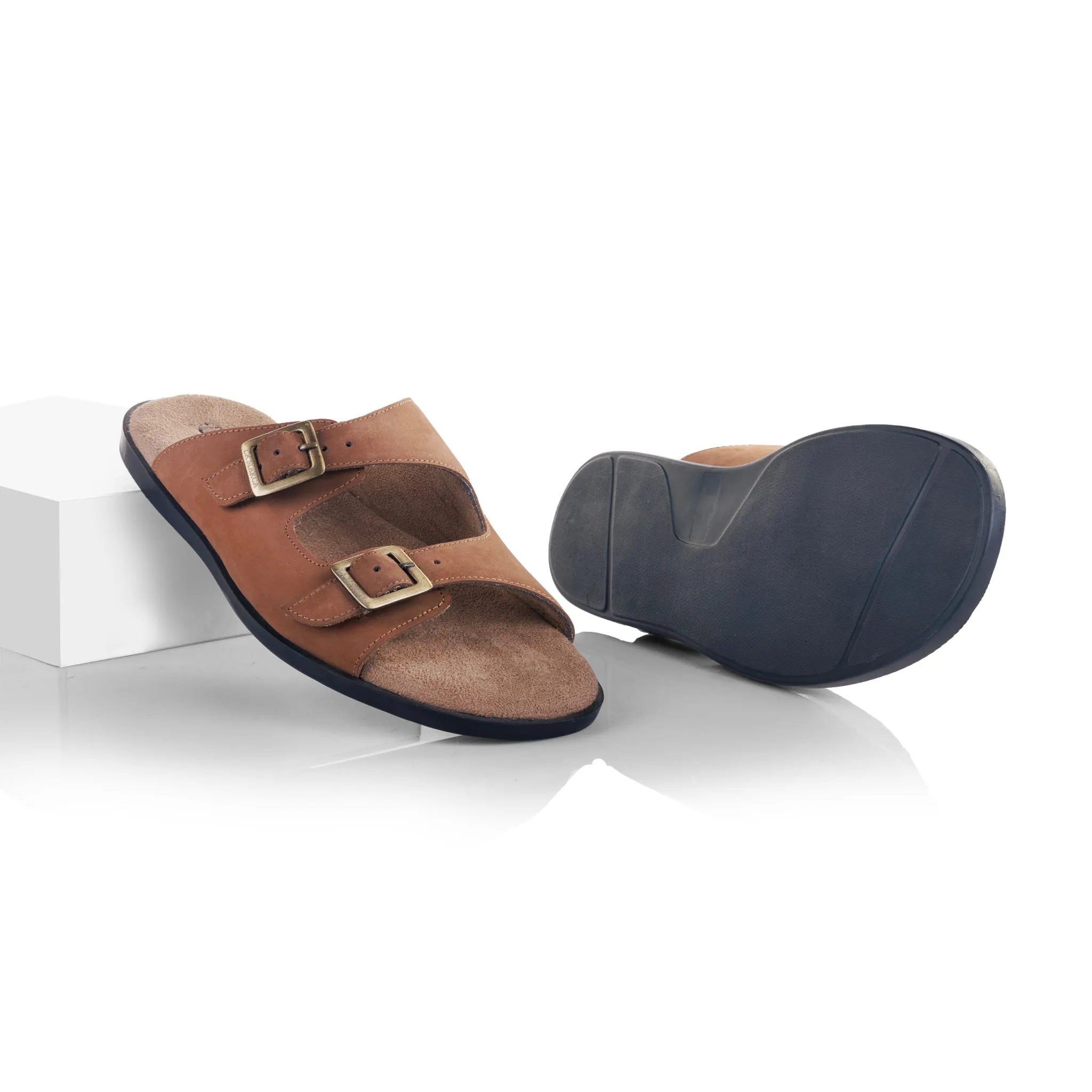 Glide Sandal (Tan)