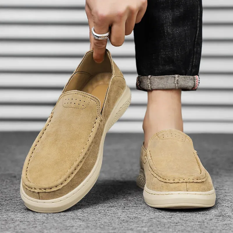 HerrenLux Lederslipper All-Match Herren-Schuhe