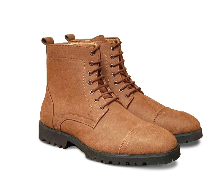 High Ankle Commando Boots