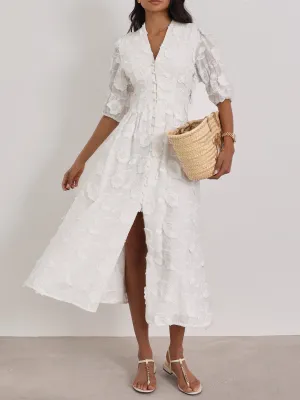 Isla | Embroidered Cotton Sundress