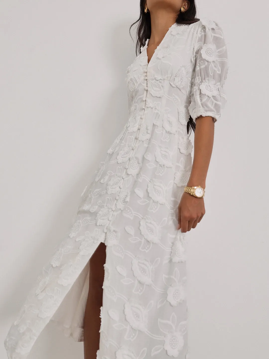 Isla | Embroidered Cotton Sundress