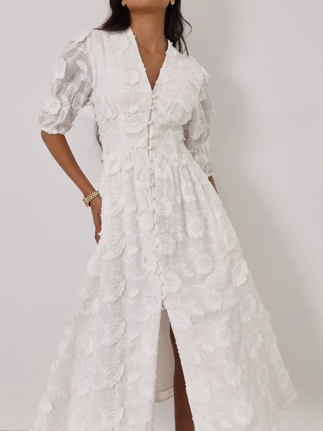Isla | Embroidered Cotton Sundress