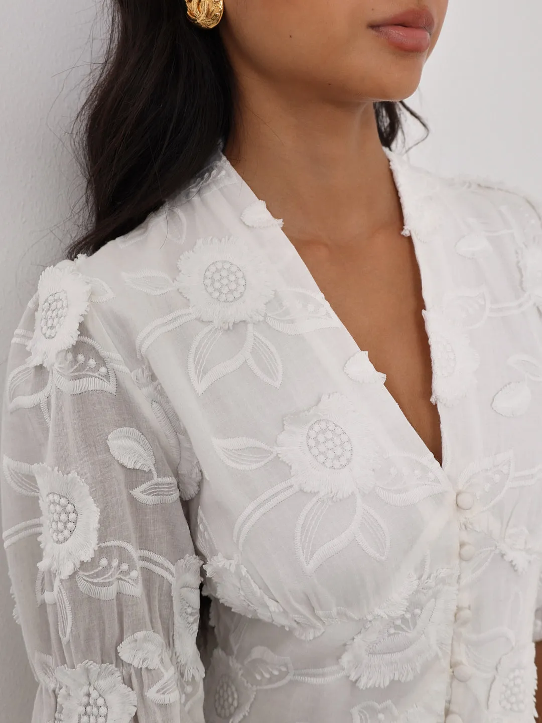 Isla | Embroidered Cotton Sundress