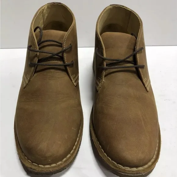 Johnston Murphy Donnelson Mens Chukka Boot Brown Leather Size 8.5 M