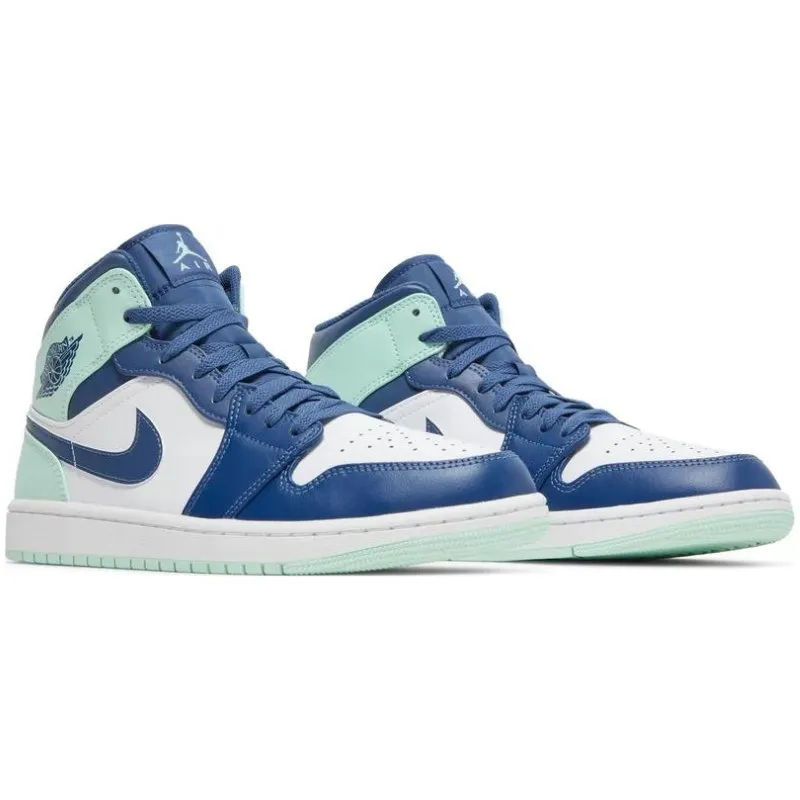 Jordan 1 Mid Blue Mint