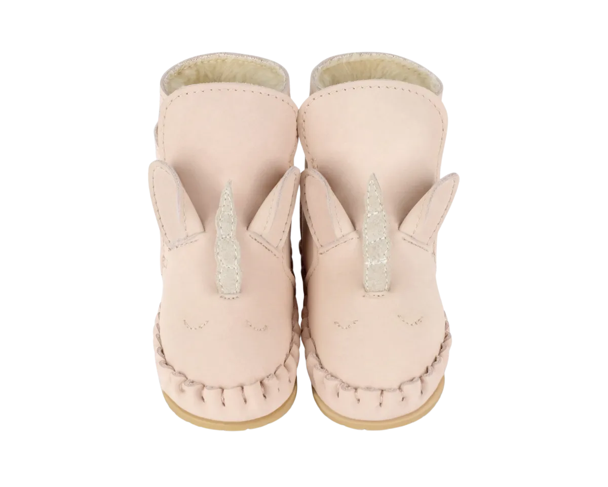 Kapi Special Booties | Unicorn | Light Rose Leather