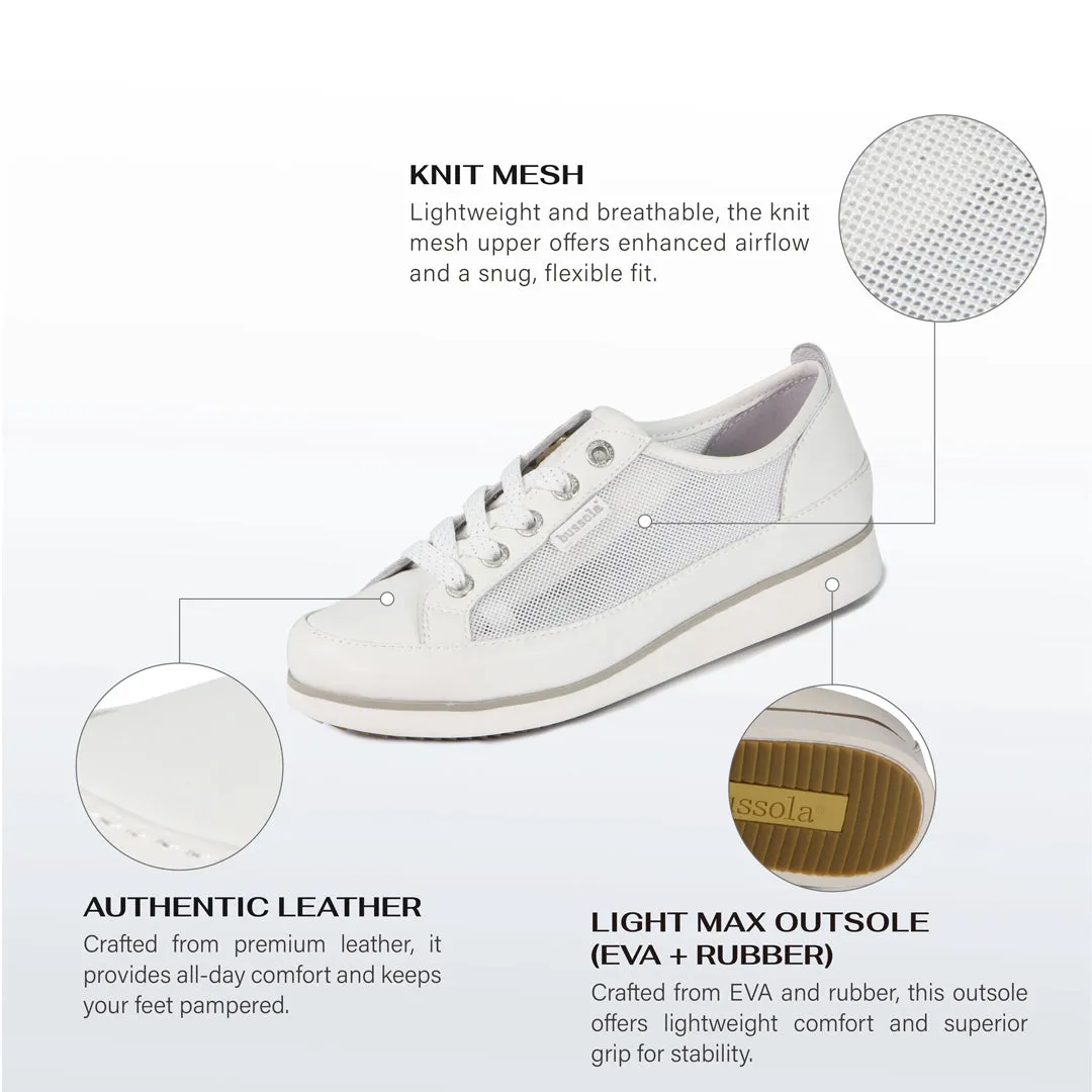 Koln Breeze Platform Sneakers (Bianco)