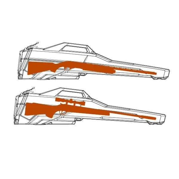 Kolpin Stronghold L Gun Boot w/ Autolatch Universal Mount
