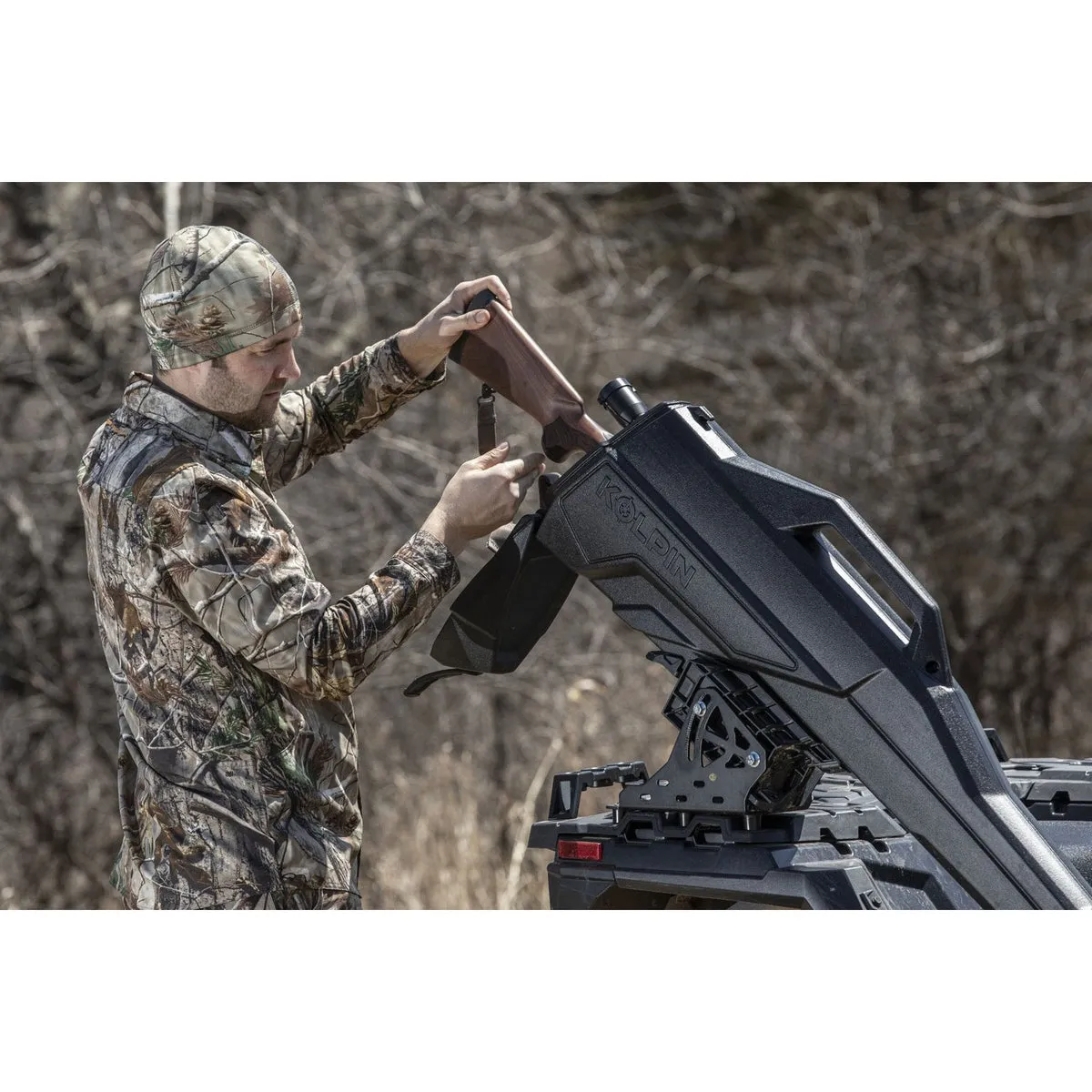 Kolpin Stronghold L Gun Boot w/ Autolatch Universal Mount