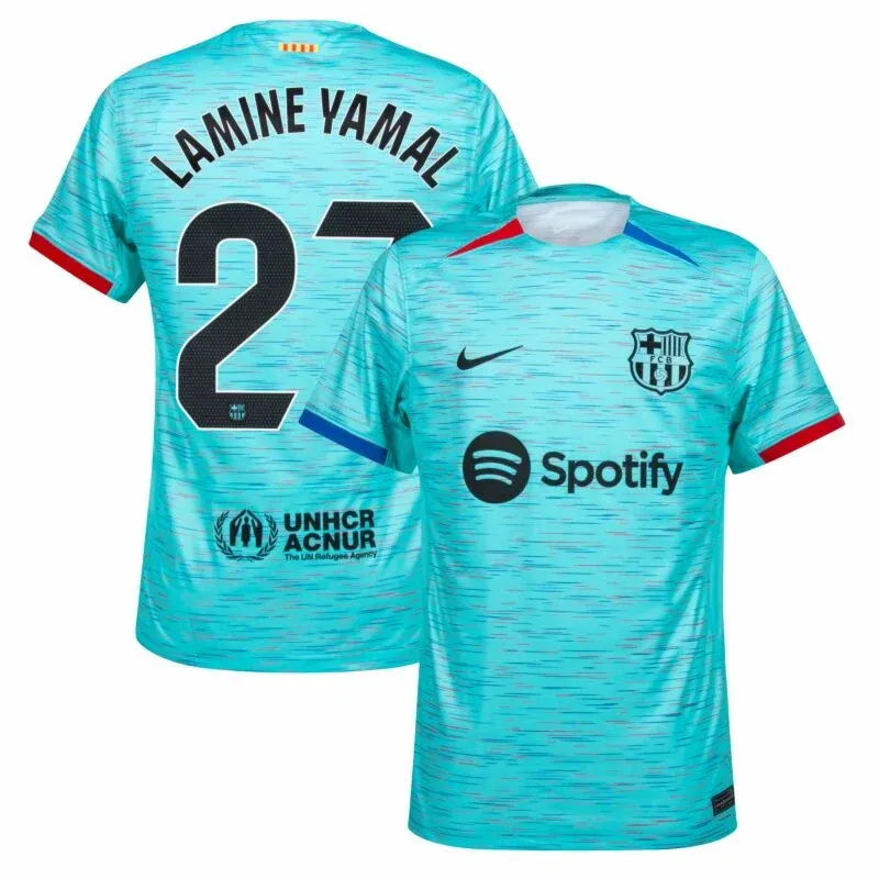 Lamine Yamal Nike Barcelona Third Jersey