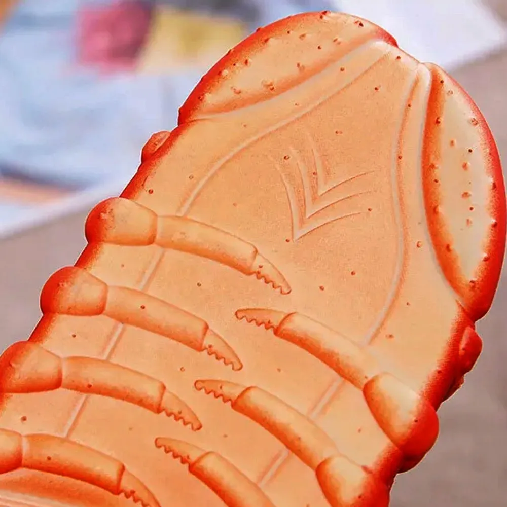 Lobster Slippers Funny Animal Flip Flops Cute Beach