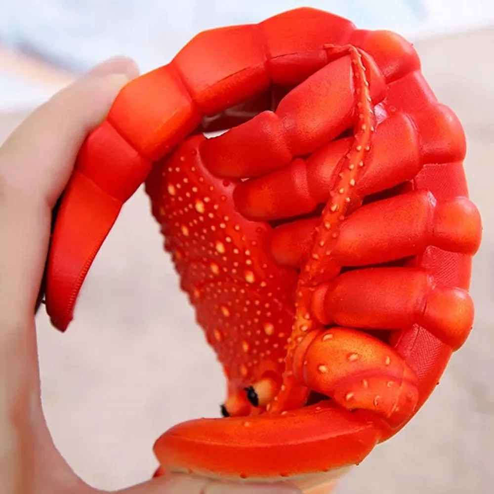 Lobster Slippers Funny Animal Flip Flops Cute Beach