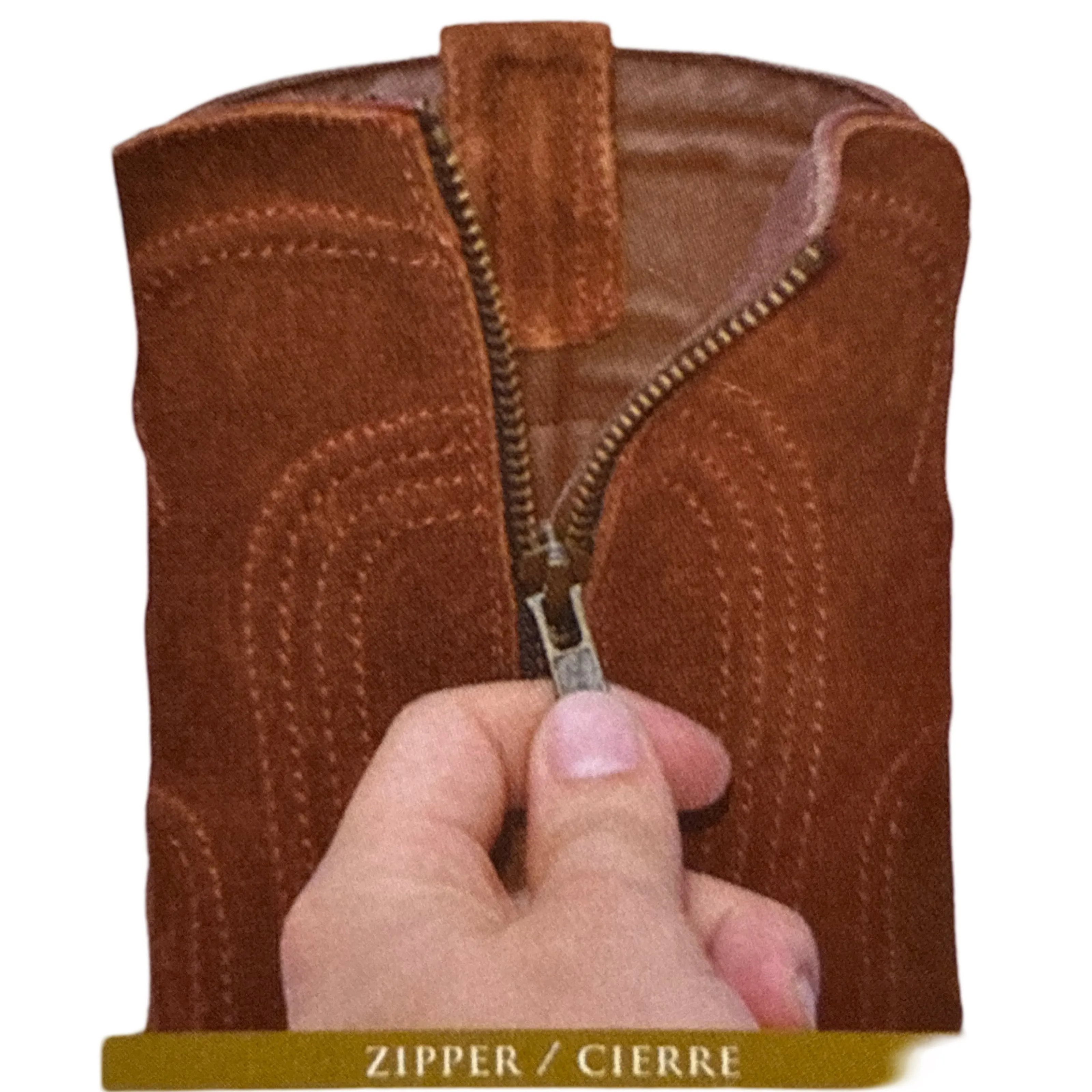 Los Altos Lizard Roper Boots with Zipper
