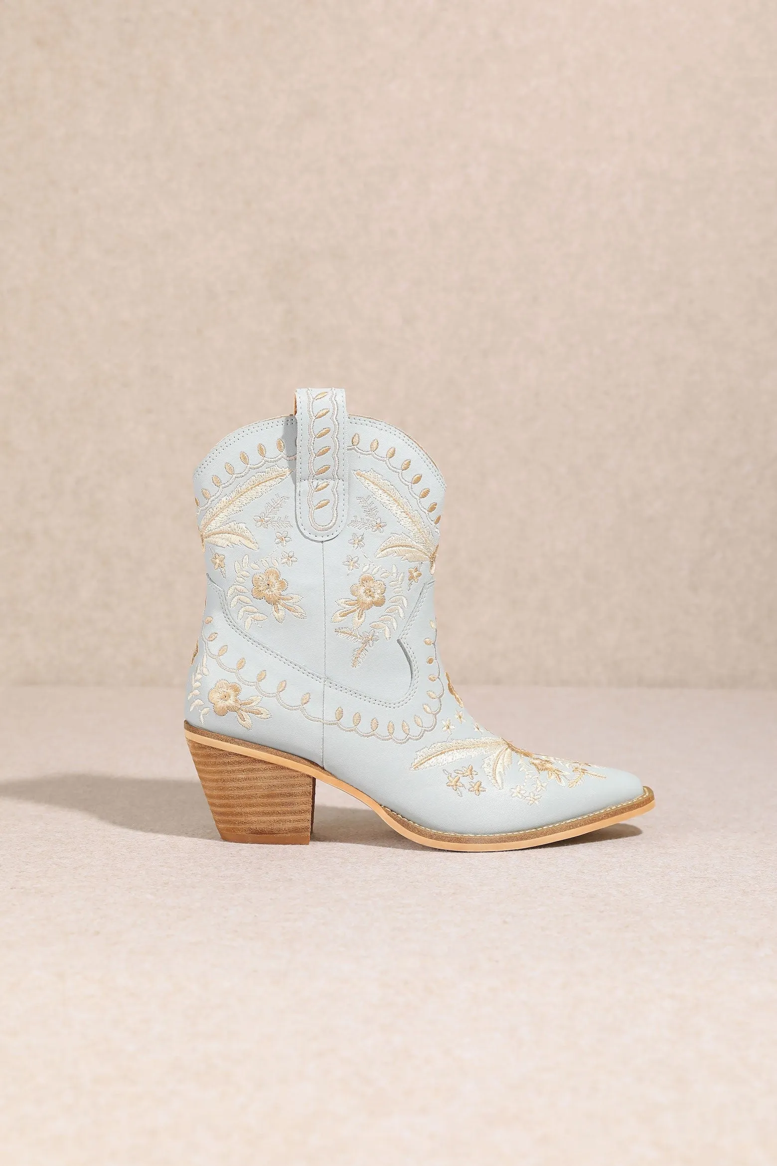Madison Cowgirl Boots - Blue