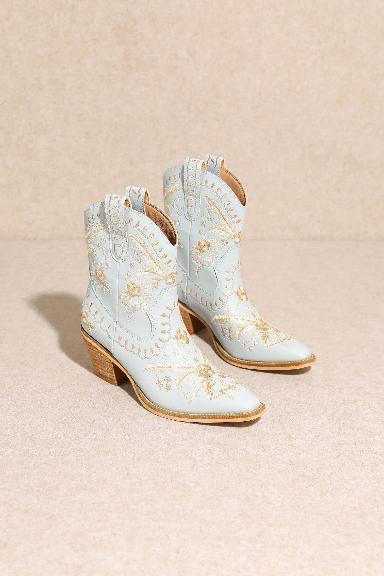 Madison Cowgirl Boots - Blue