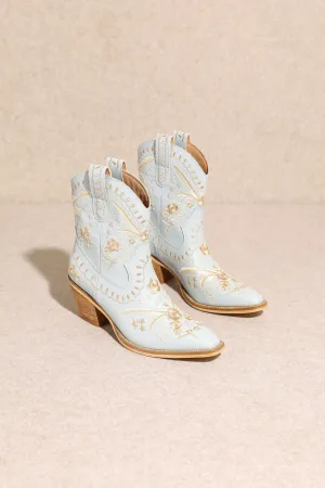 Madison Cowgirl Boots - Blue
