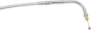 Magnum 52124HE Polished Stainless Steel High Efficiency Braided Clutch Cable - 66 11/16in.