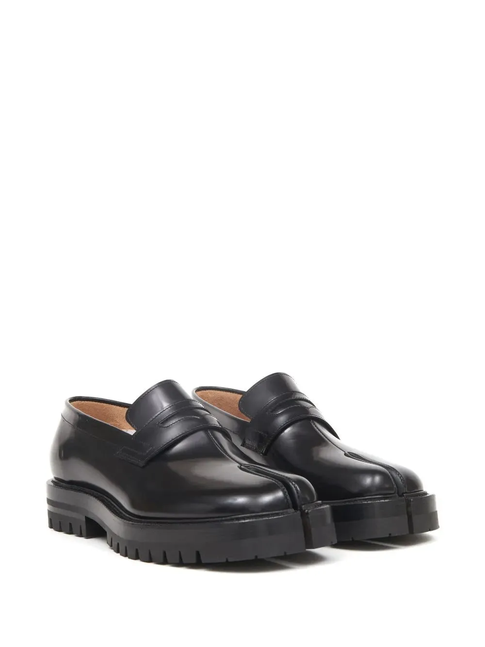 Maison Margiela Tabi leather loafers