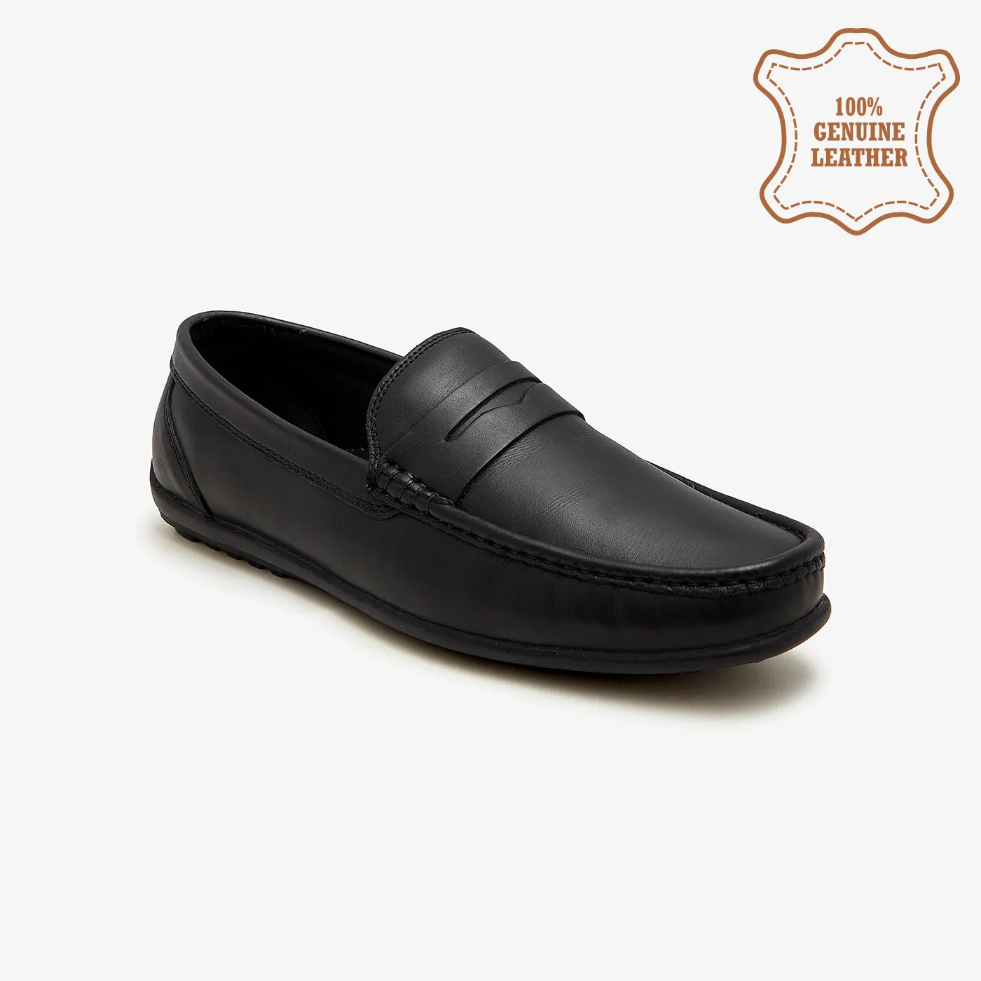 Men's Leather Penny Loafers