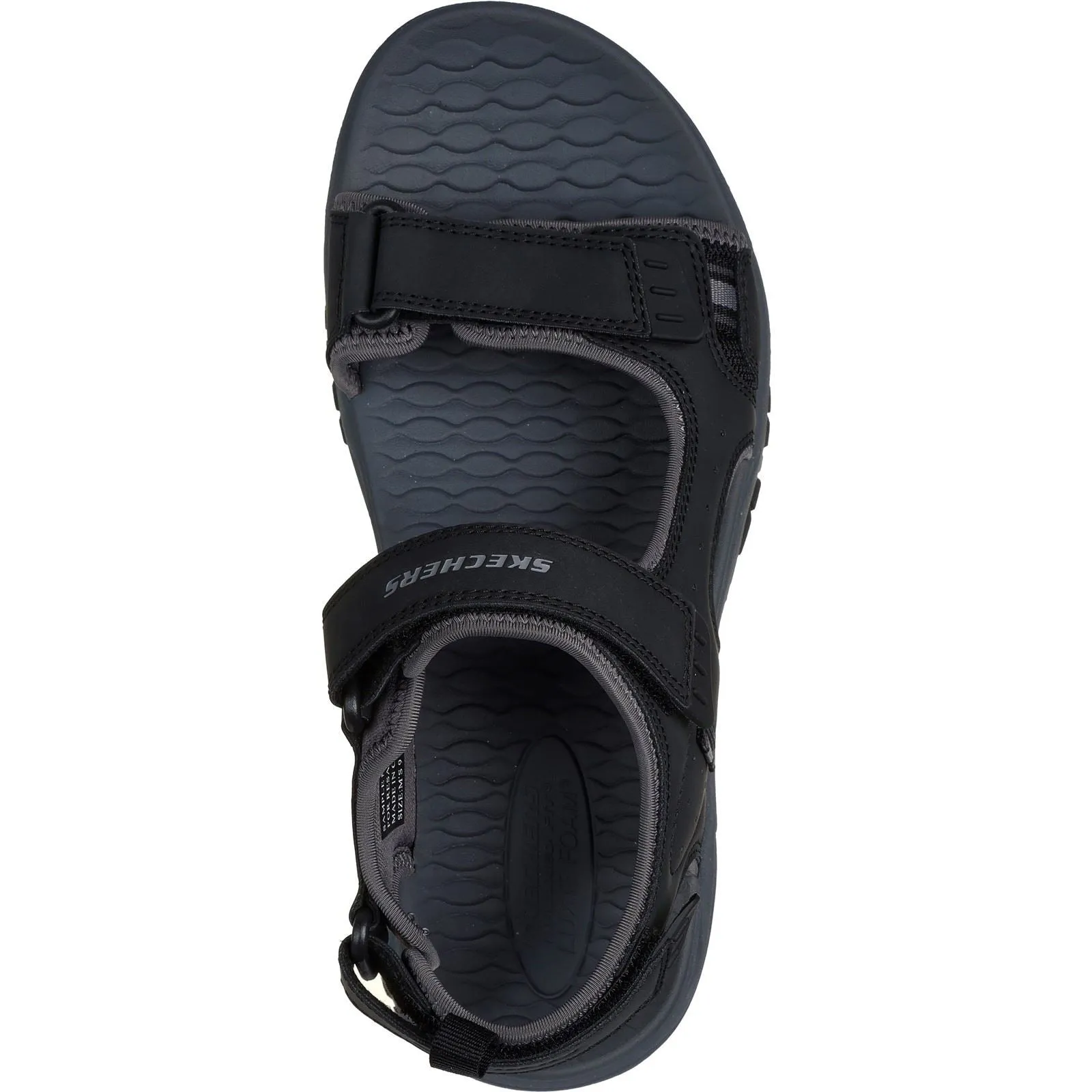 Men's Relaxed Fit Skechers 205139 Prewitt Rigdon Sandals