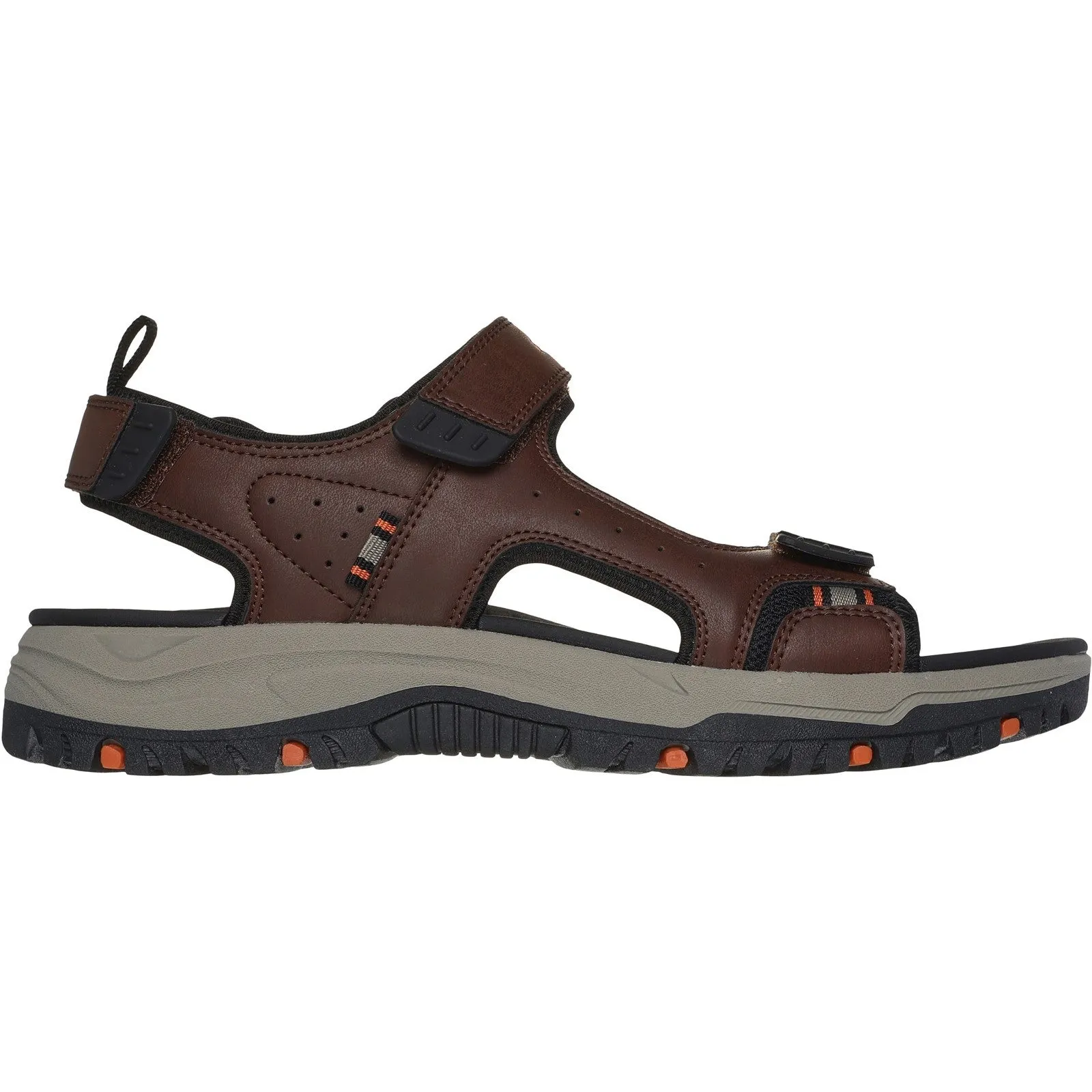 Men's Relaxed Fit Skechers 205139 Prewitt Rigdon Sandals