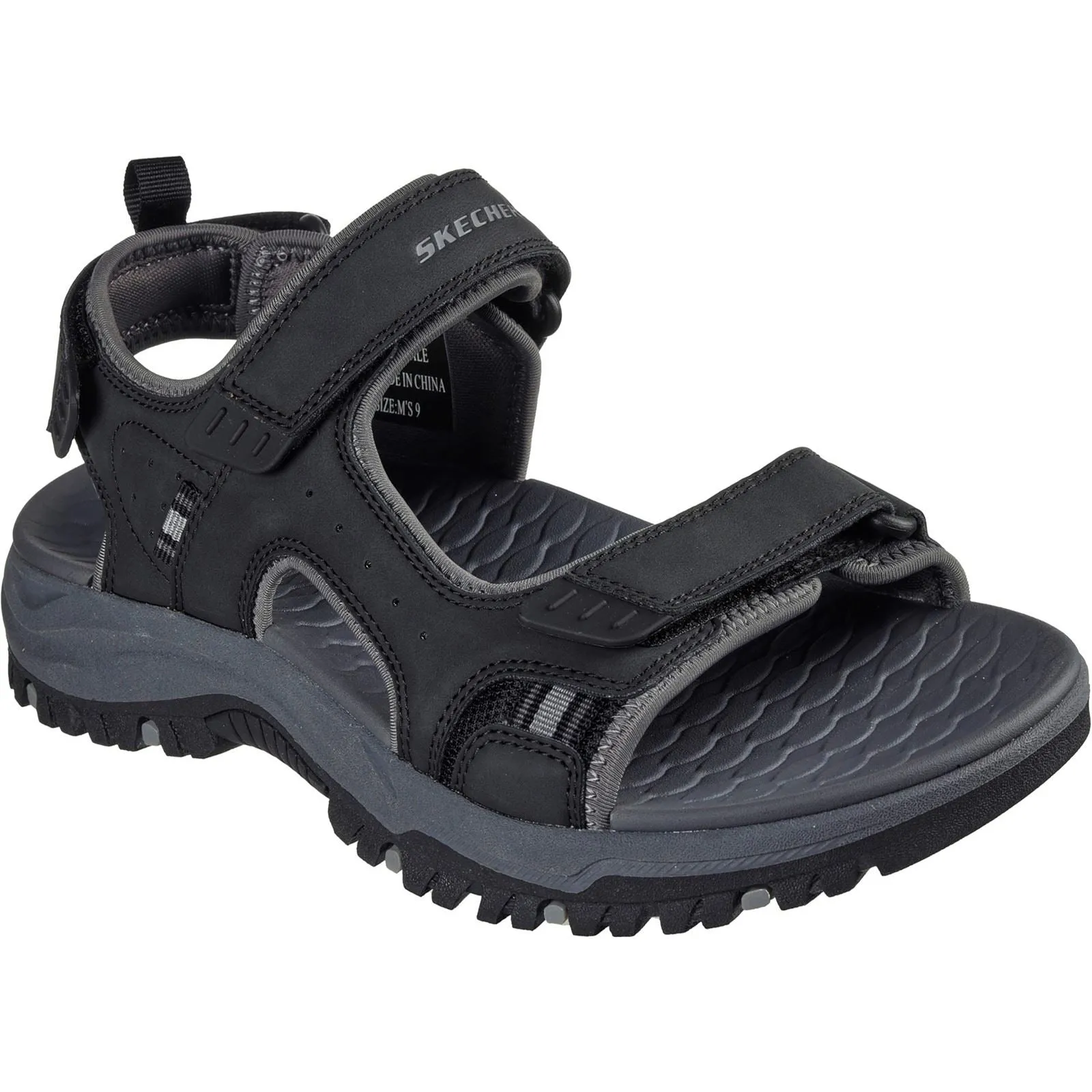 Men's Relaxed Fit Skechers 205139 Prewitt Rigdon Sandals