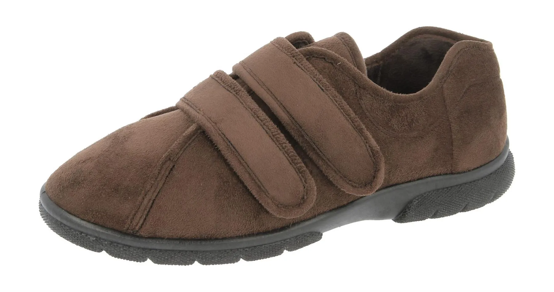 Men'S Slippers / House Shoes (Joseph)2V Wide Fit By Db Shoes in Brown