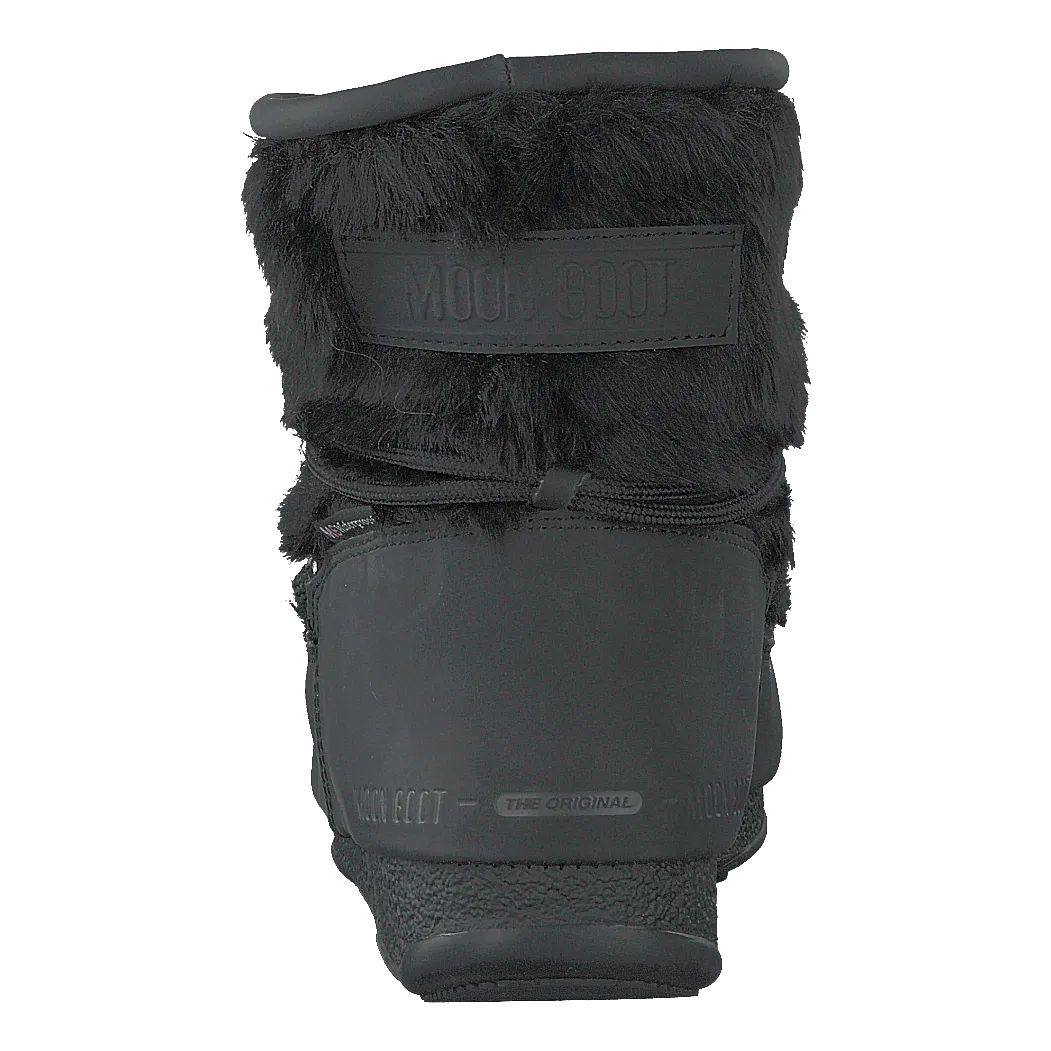 Monaco Low Fur Wp Black