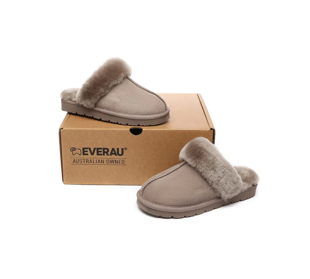 Muffin Slipper Suede
