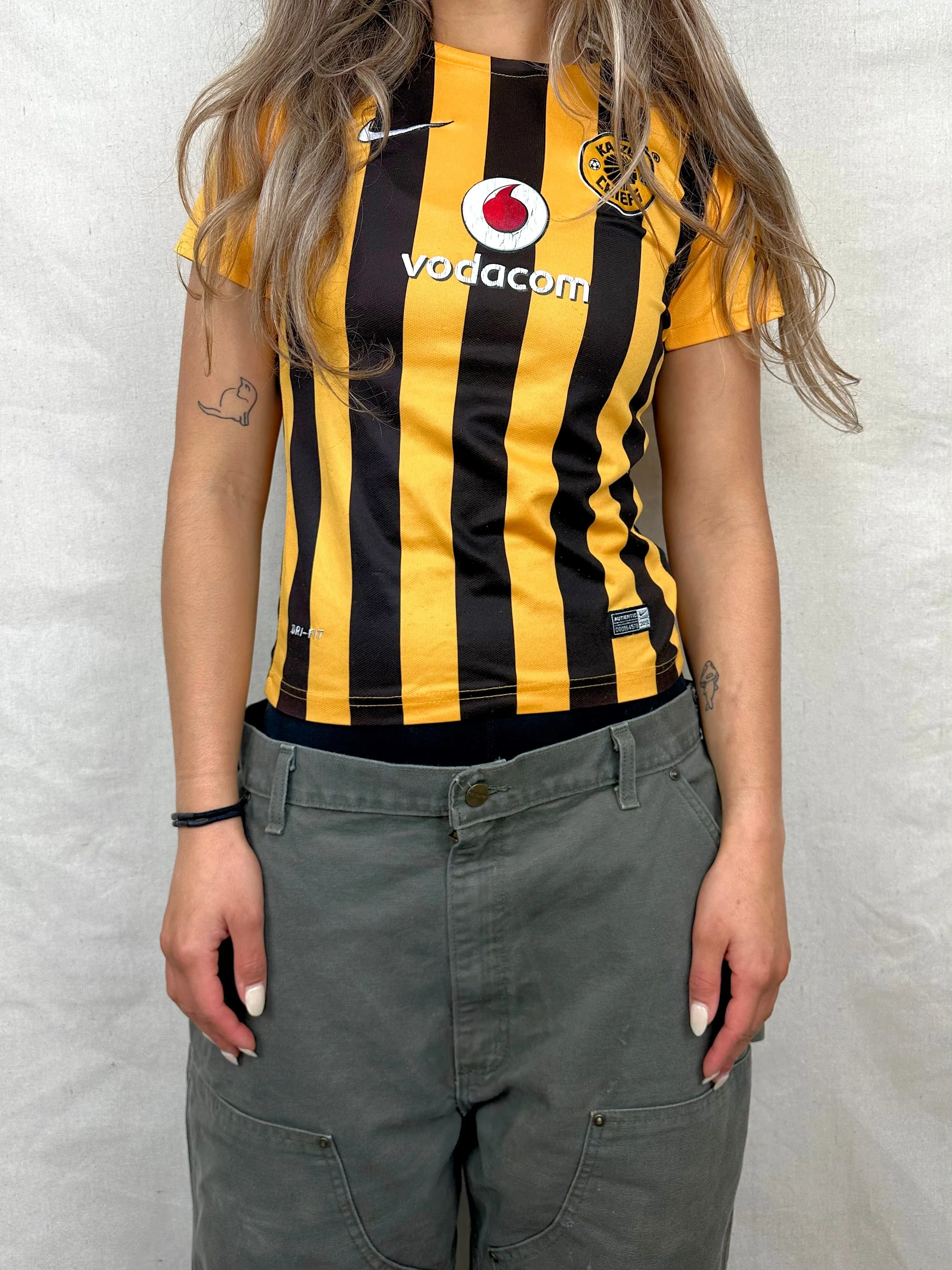Nike Kaizer Chiefs Embroidered Vintage Baby Tee Size 6