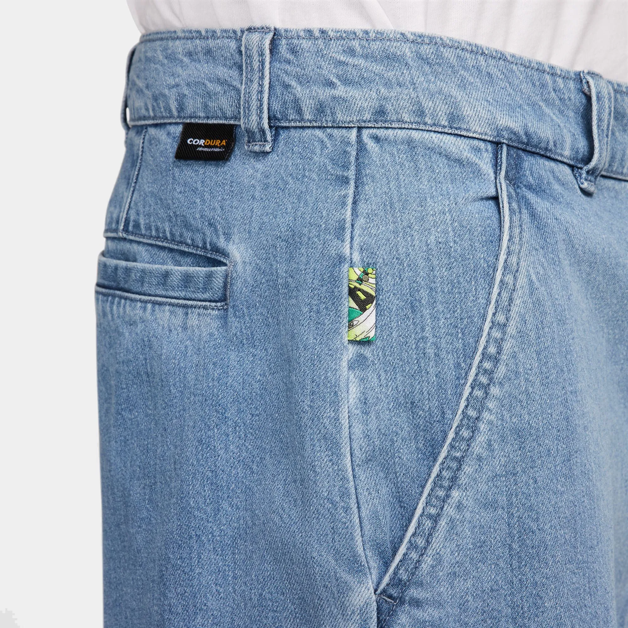 NIKE SB AGNOSTIC OLYMPIC EL JEANO PANT - ASHEN SLATE/WHITE
