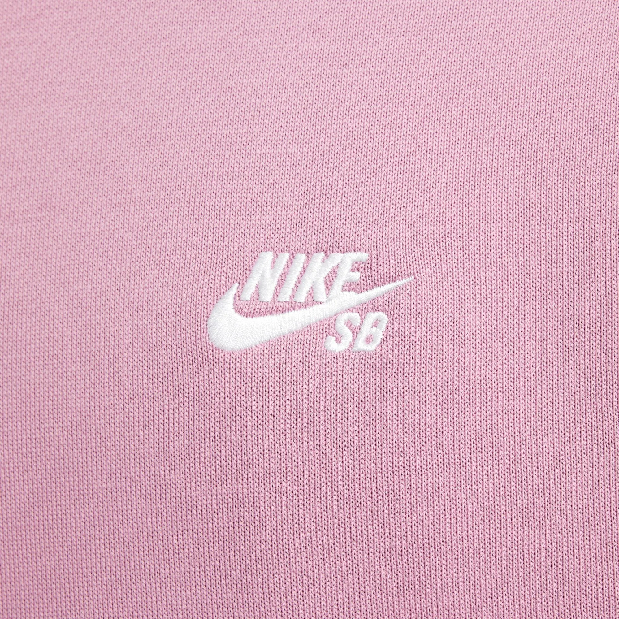 Nike Sb Embordered Hoodie - Plum Dust