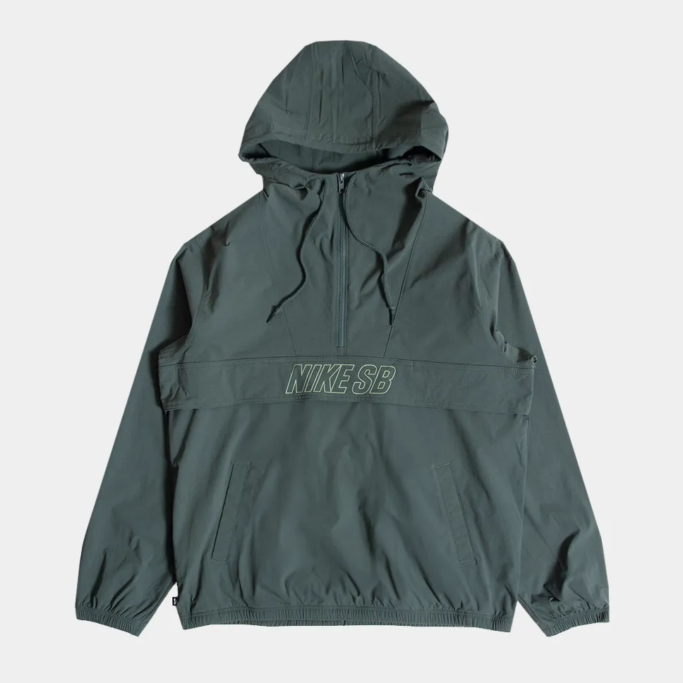 NIKE SB ESSENTIAL ANORAK JACKET - VINTAGE GREEN