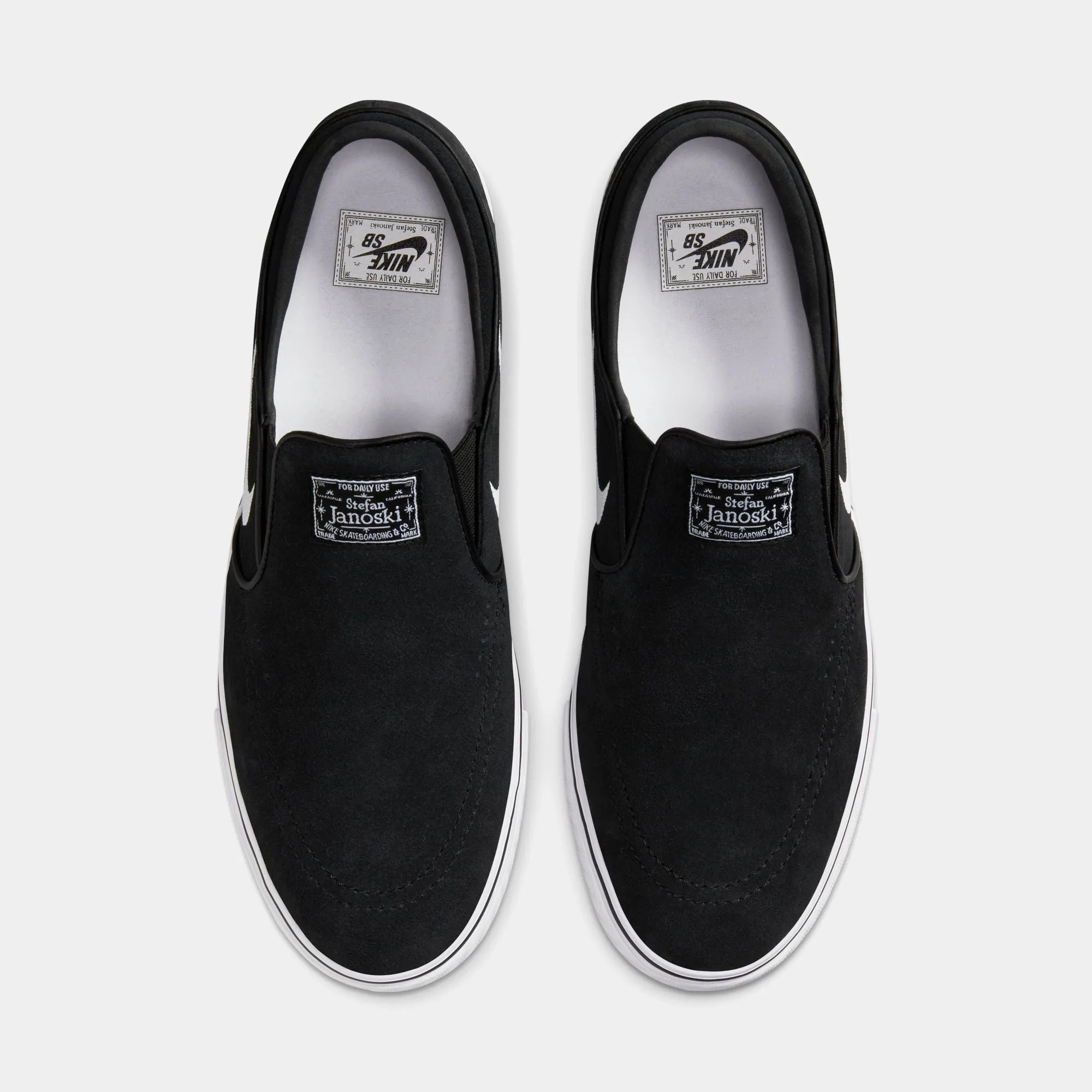NIKE SB JANOSKI  SLIP - BLACK/WHITE