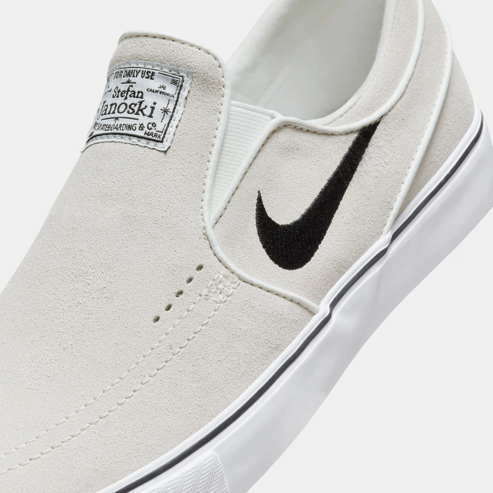 NIKE SB JANOSKI  SLIP - SUMMIT WHITE/BLACK