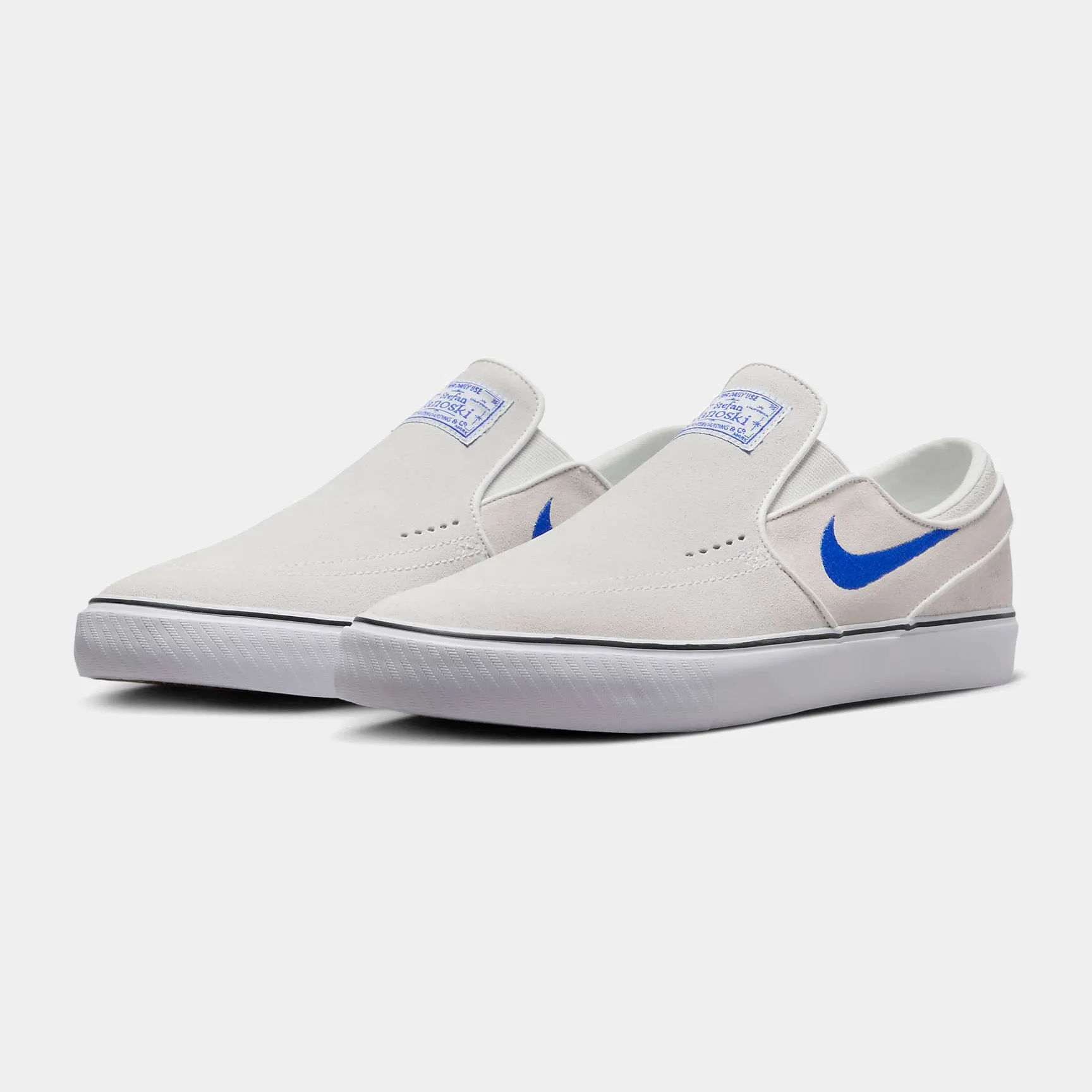 NIKE SB JANOSKI  SLIP - SUMMIT WHITE/HYPER ROYAL