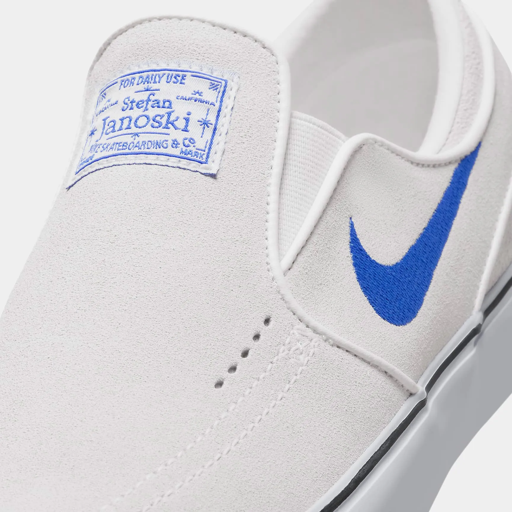 NIKE SB JANOSKI  SLIP - SUMMIT WHITE/HYPER ROYAL