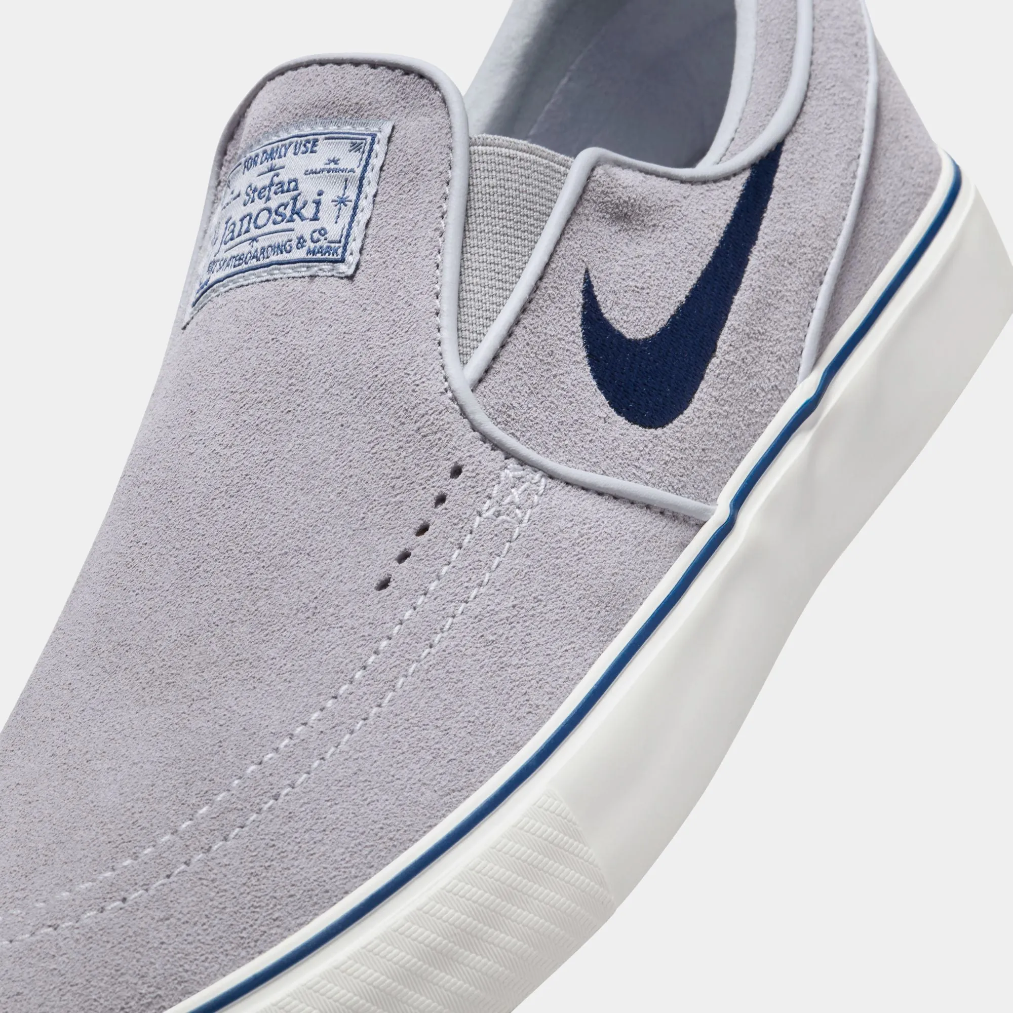 NIKE SB JANOSKI  SLIP - WOLF GREY/NAVY