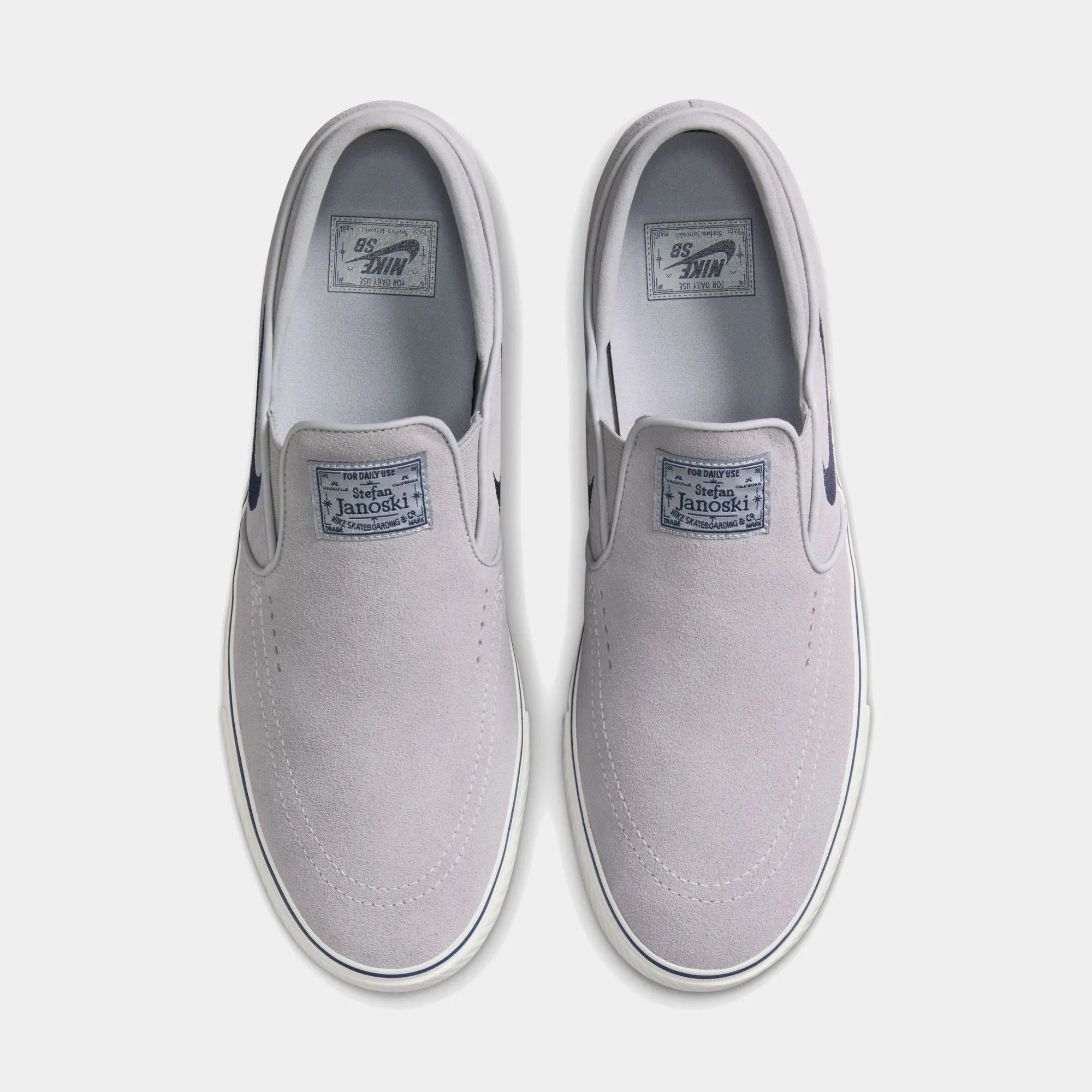 NIKE SB JANOSKI  SLIP - WOLF GREY/NAVY