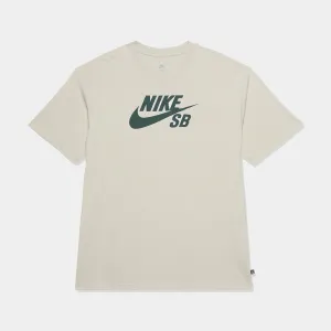 NIKE SB LOGO TEE - LIGHT OREWOOD BROWN