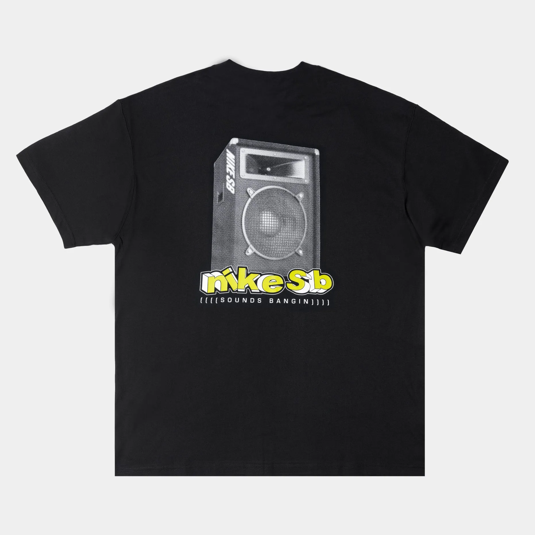 NIKE SB MAX90 SOUNDS BANGIN TEE - BLACK