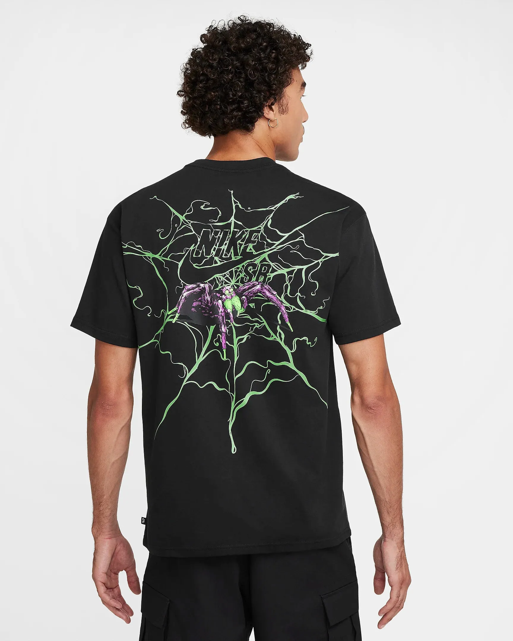 Nike SB OC Halloween Spider Shirt - Black