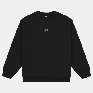 NIKE SB SKATE CREWNECK - BLACK/WHITE