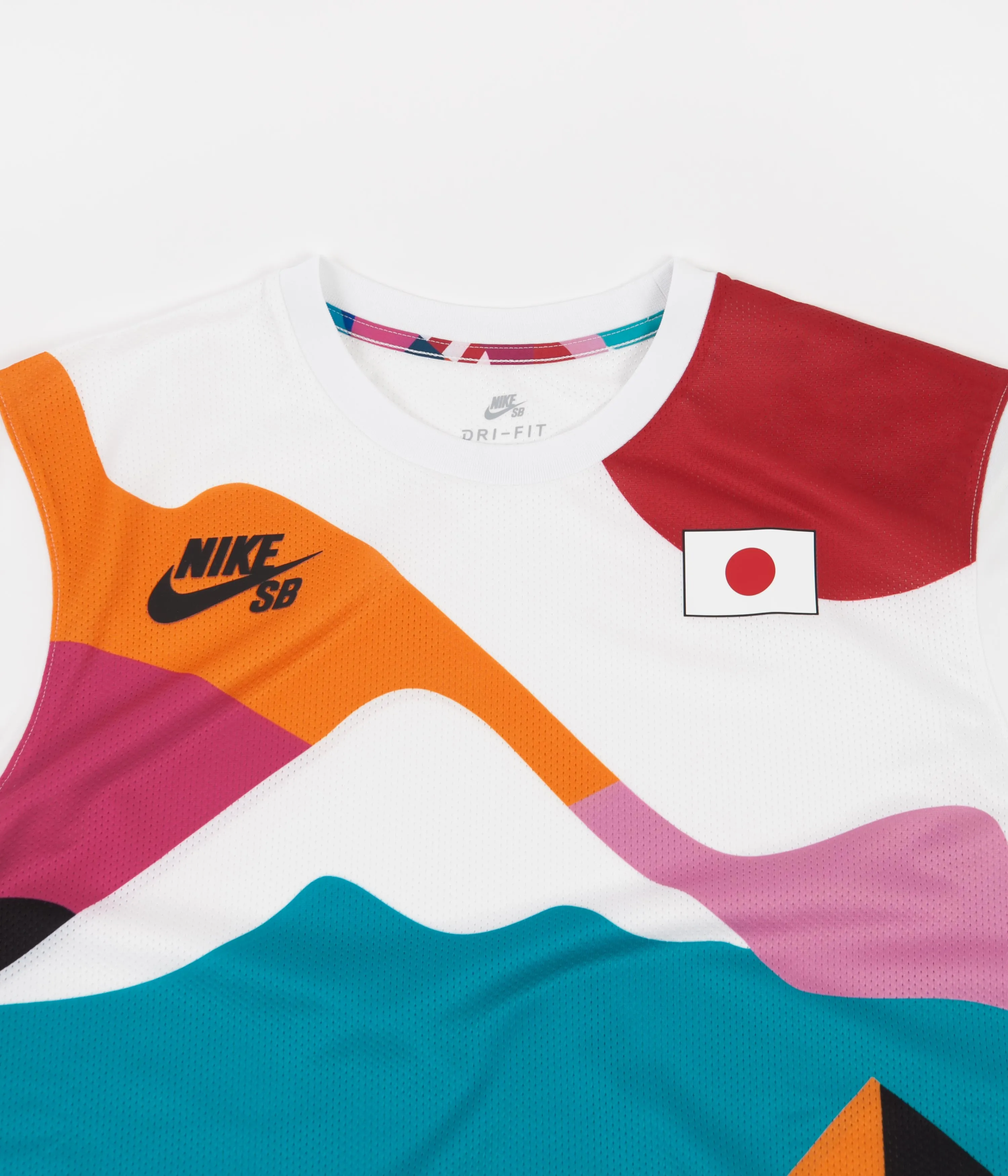 Nike SB x Parra 'Japan Federation Kit' Jersey - White / Black