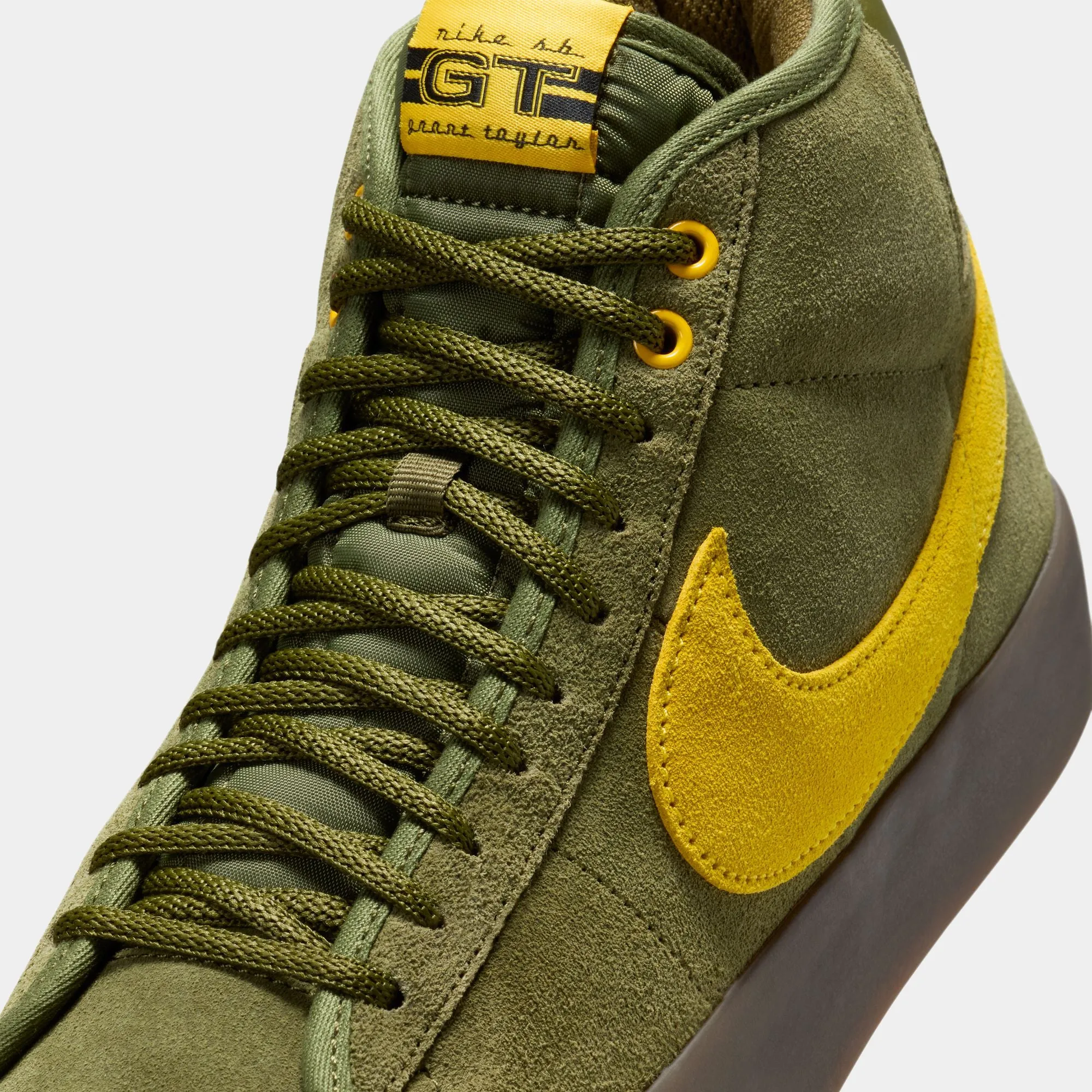 NIKE ZOOM BLAZER MID X ANTIHERO - ROUGH GREEN/AMARILLO