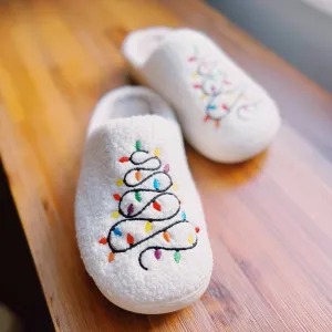 OL Holiday "Lit" Slippers