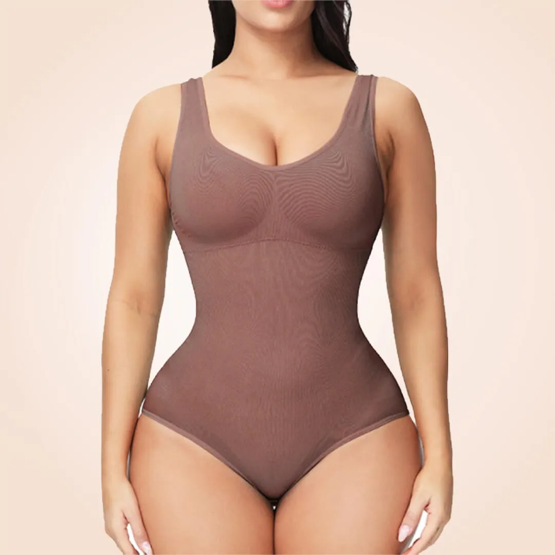 Open Crotch Seamless Faja Sculpting One Piece Bodyshaper