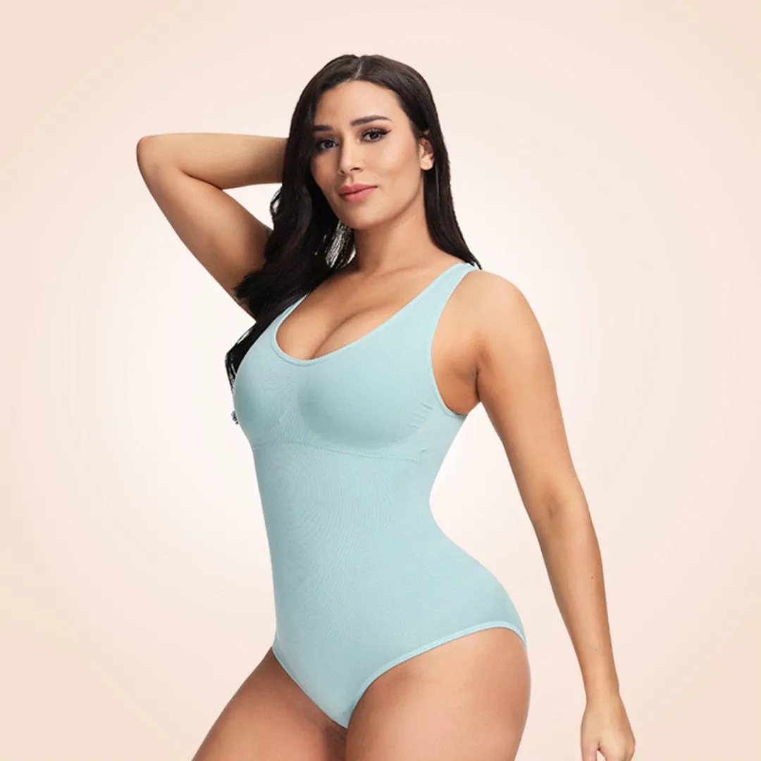 Open Crotch Seamless Faja Sculpting One Piece Bodyshaper