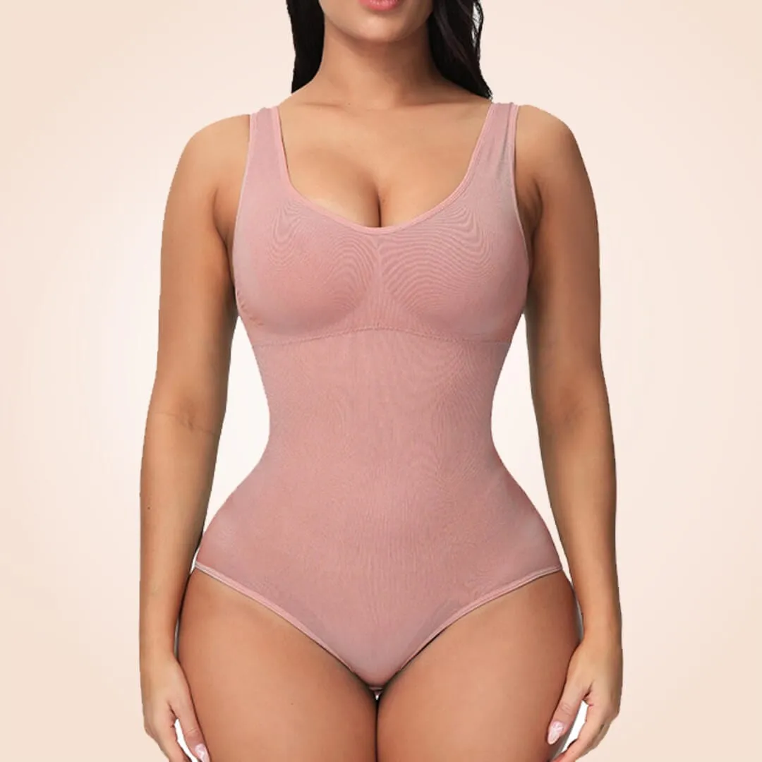Open Crotch Seamless Faja Sculpting One Piece Bodyshaper
