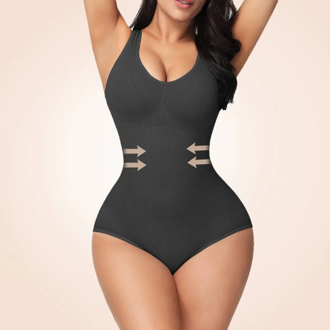 Open Crotch Seamless Faja Sculpting One Piece Bodyshaper